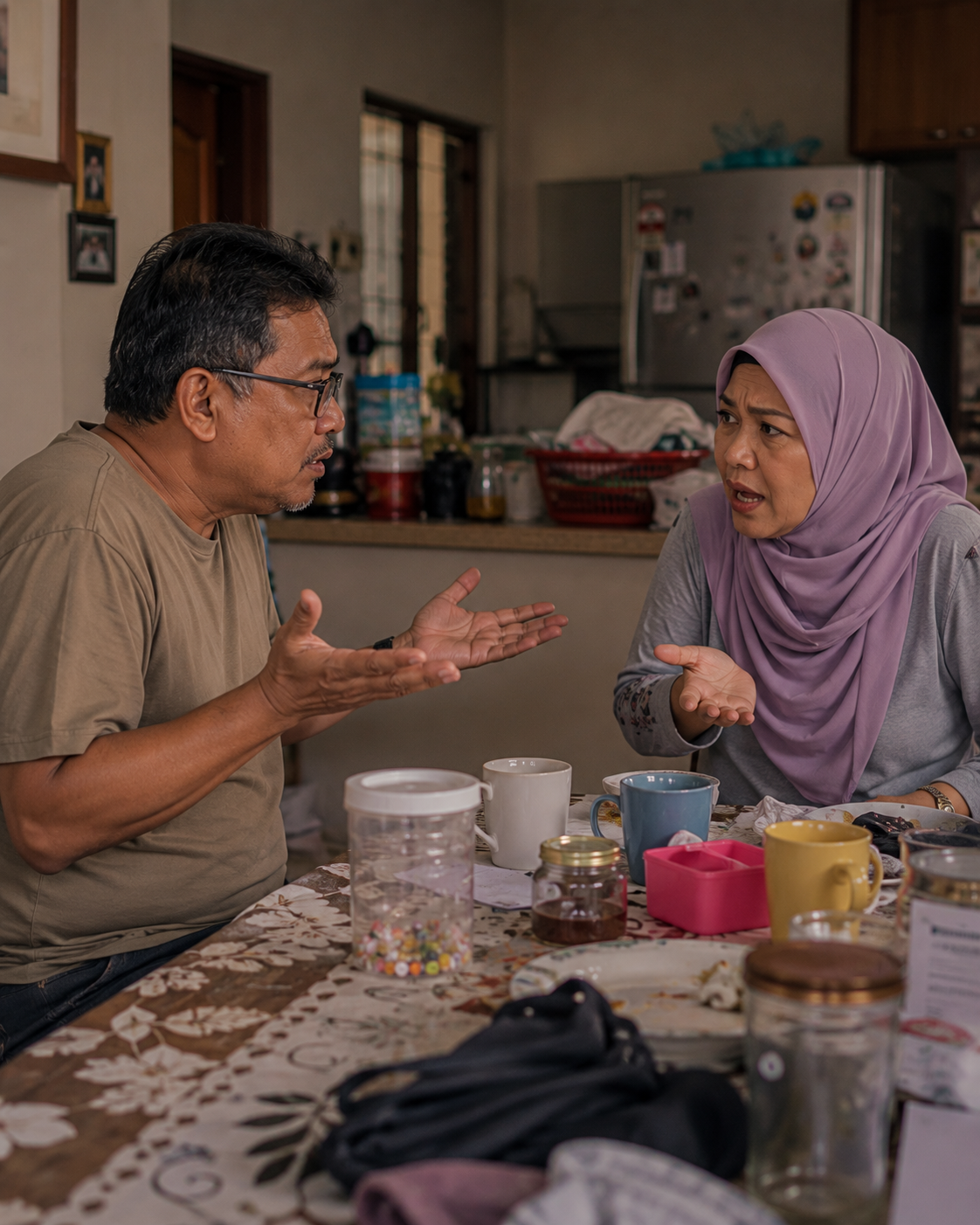 Pasangan tegur sikit pun rasa tersinggung